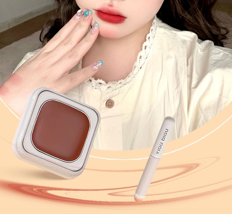 YIGU DIGU - Diary Series Metal Box Blush & Lip Cream - 6 kleuren