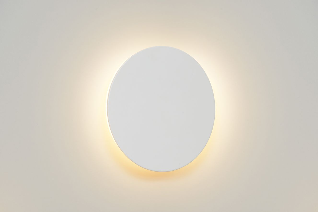 Eklyps 15 wandlamp LED wit