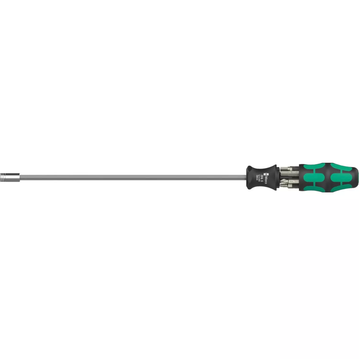 Wera 05136075001 7-delig Kraftform Kompakt 27 XL SHK 1 Handbithouder met vaste kling - 1/4