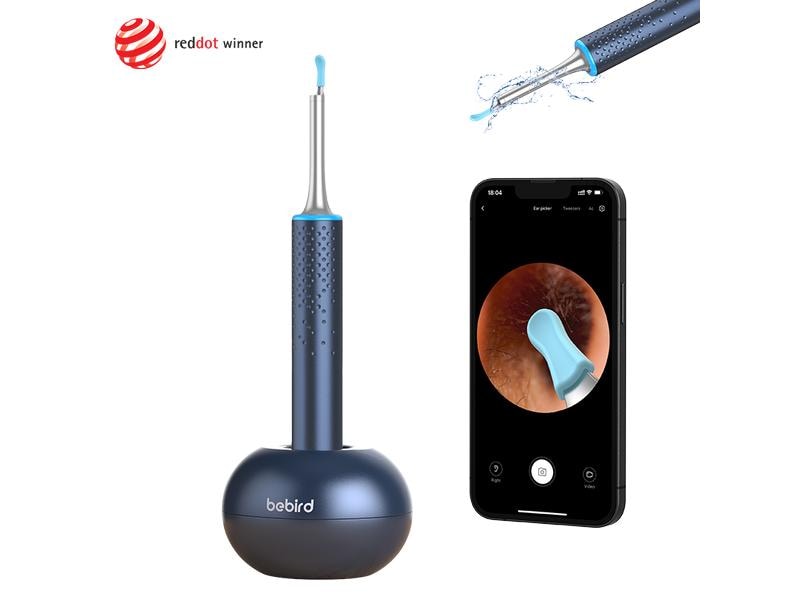 Bebird Ohrenreiniger M9 S Blau Ohrenschmalzentferner mit Kamera
