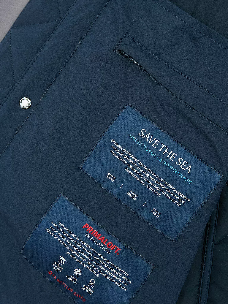 PAUL & SHARK Steppgilet  dunkelblau