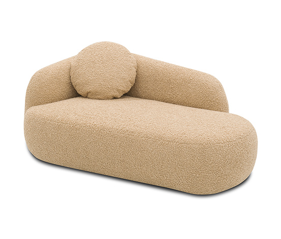 DOMO collection Recamiere »Lovund«, links, taupe