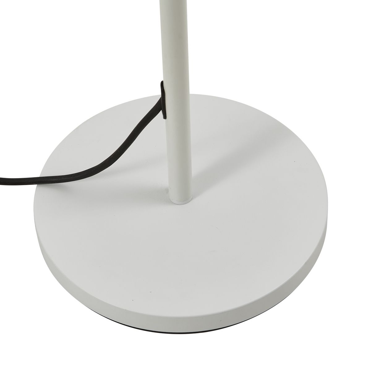 Buiten vloerlamp wit met kap groen touw IP44 - Virginia Jayla