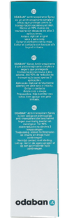Actie: Odaban Antitranspirant Spray 3   1 gratis 4x30ML