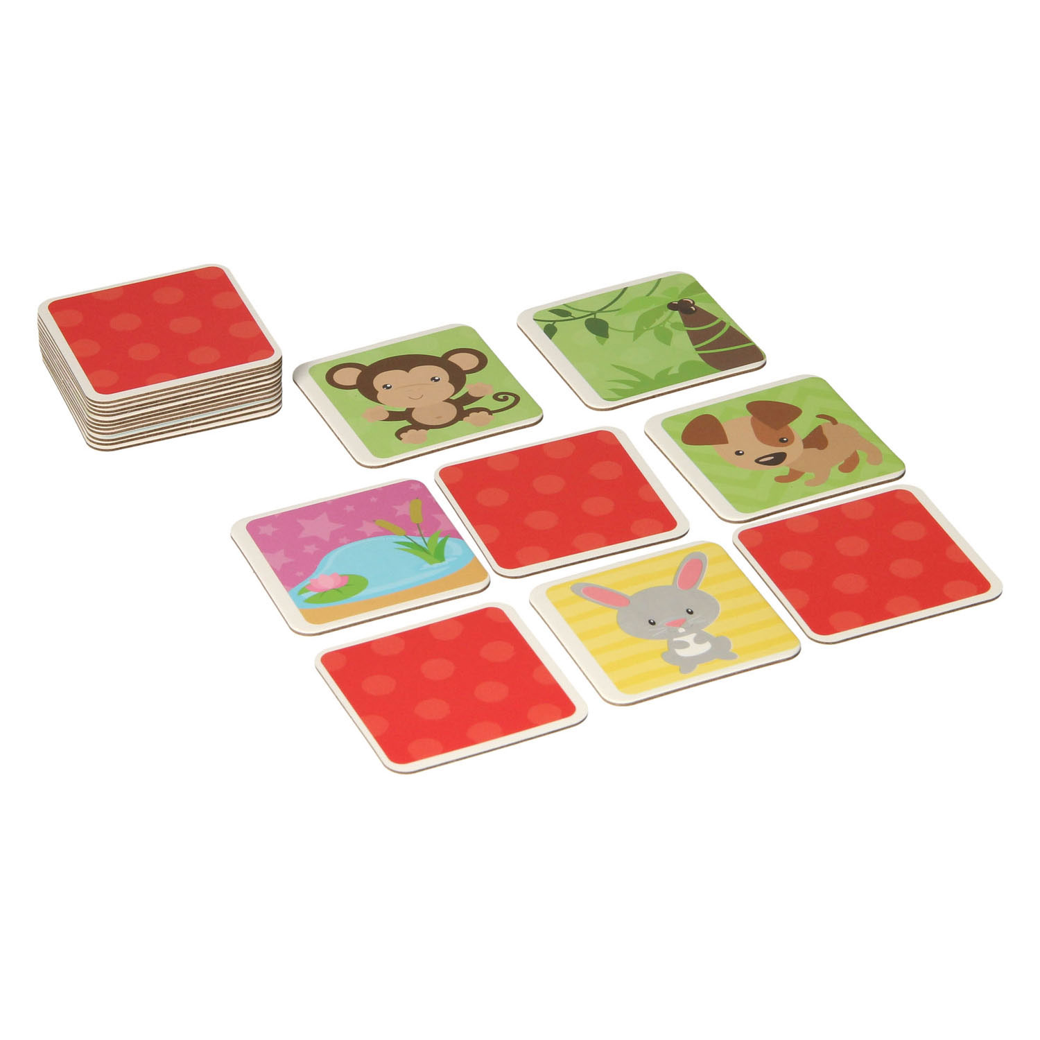 Lobbes Memo Spel - Dier & Huis