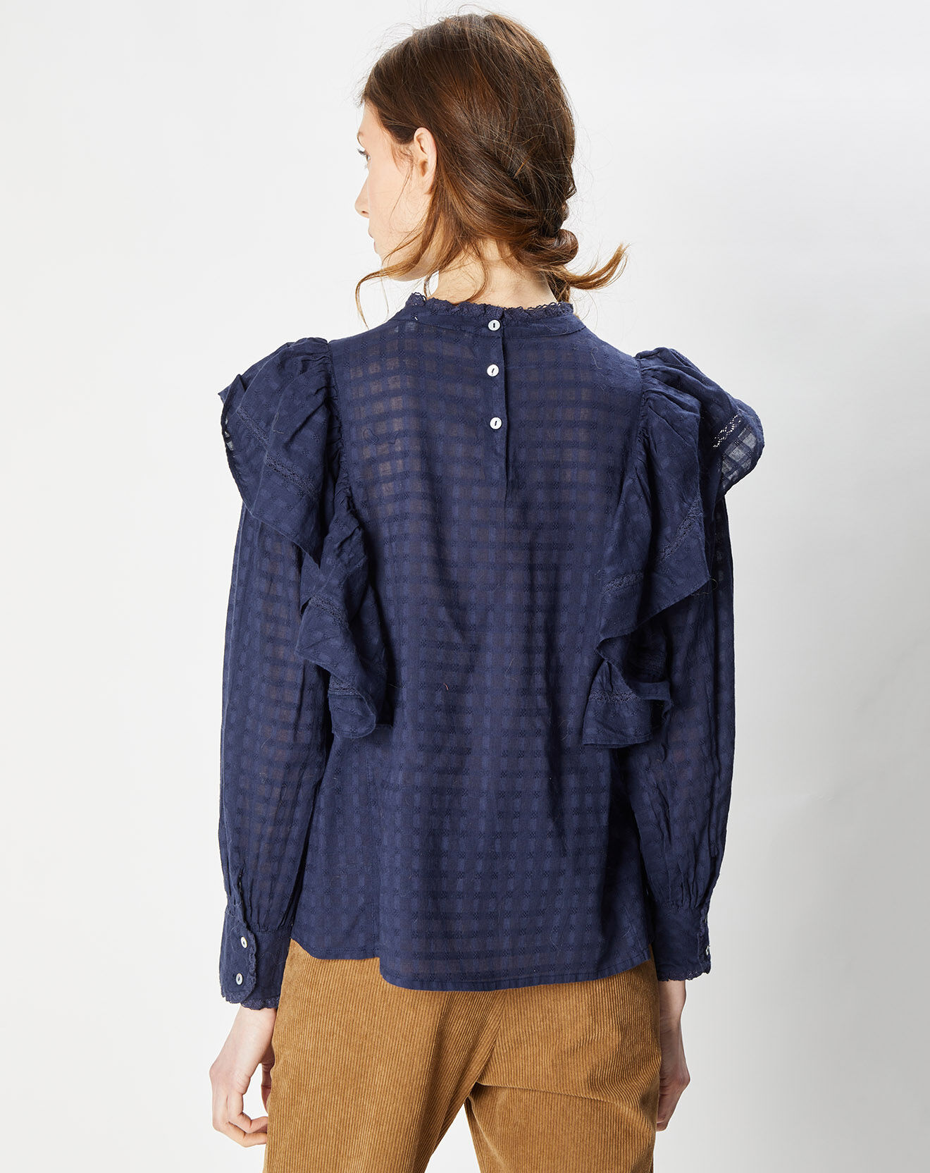La Petite Etoile Blouse Somua marine