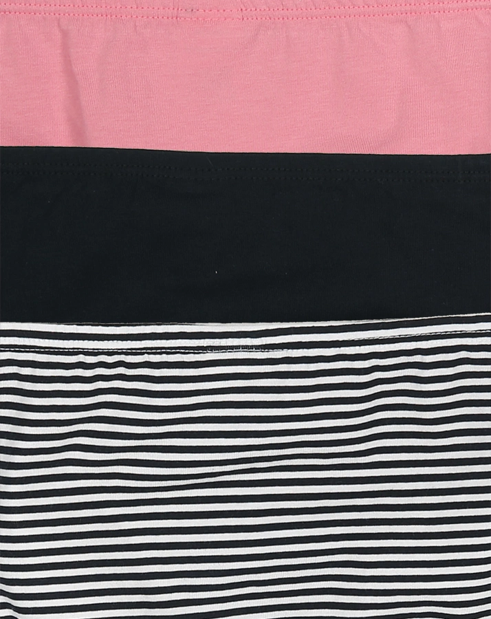 Slip 95/5 3er Pack in navy/rose