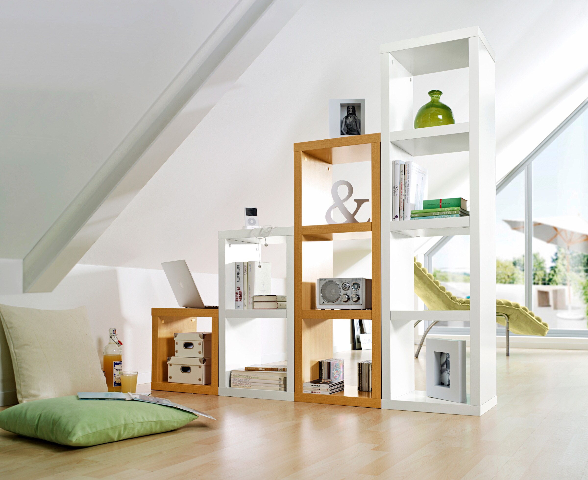 heine home Regal in weiß