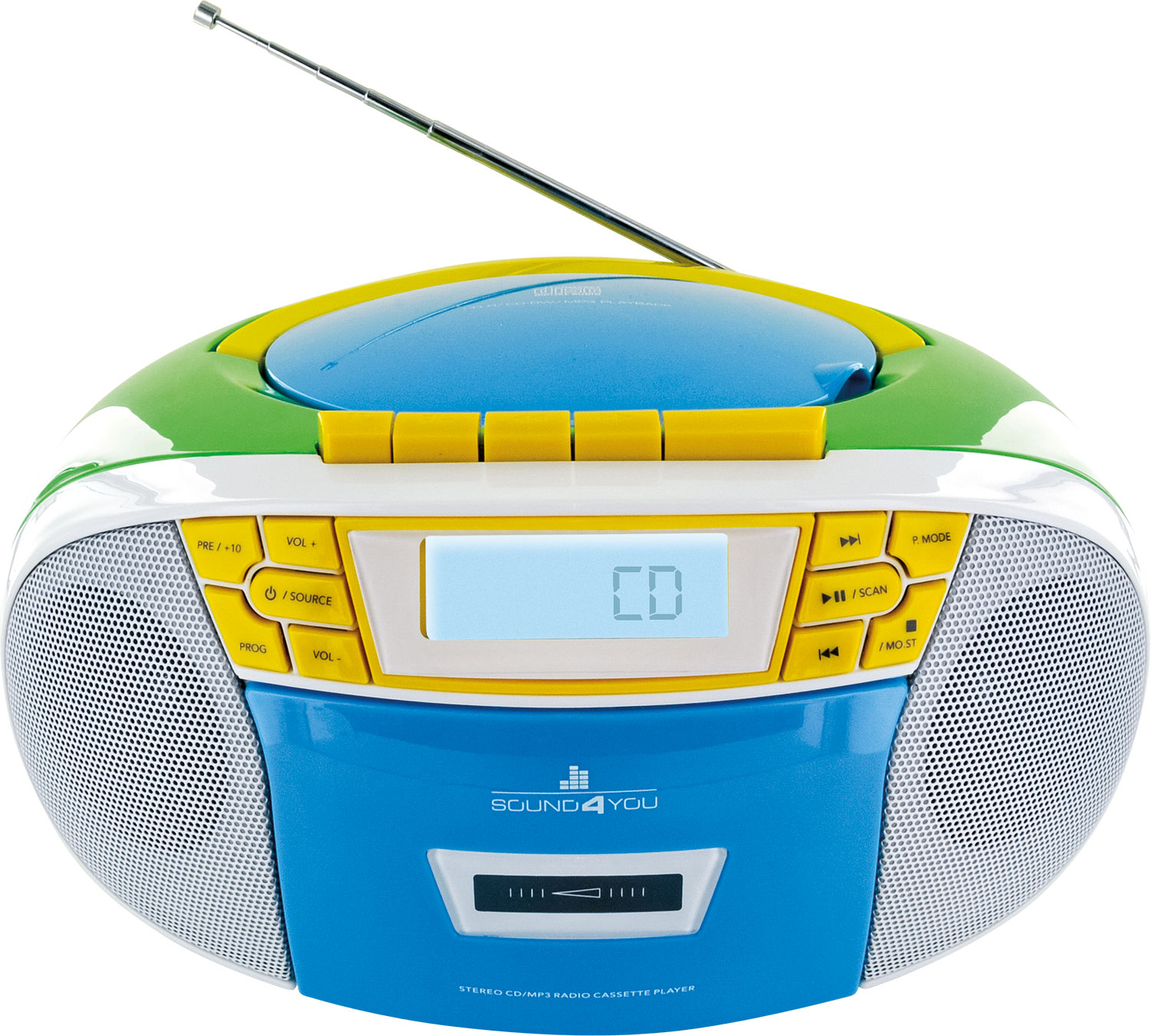 Schwaiger draagbare CD-speler - Multi