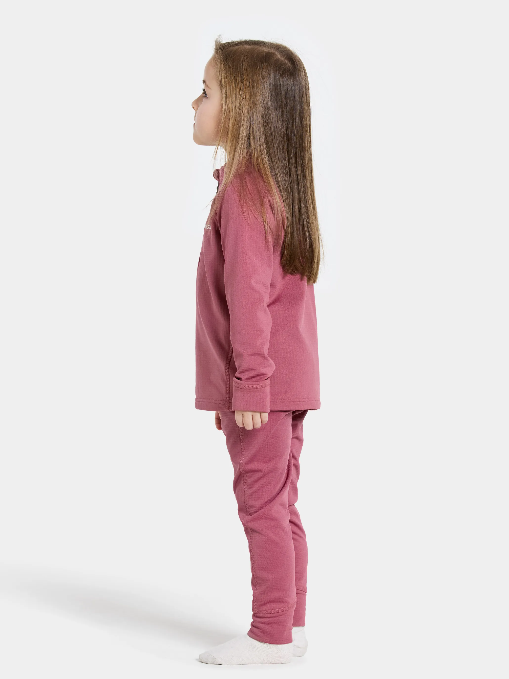 Didriksons Jadis Kids Set 5 Heather Pink