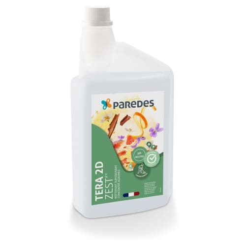 Détergent désodorisant Tera 2D Zest' Paredes flacon doseur de 1L