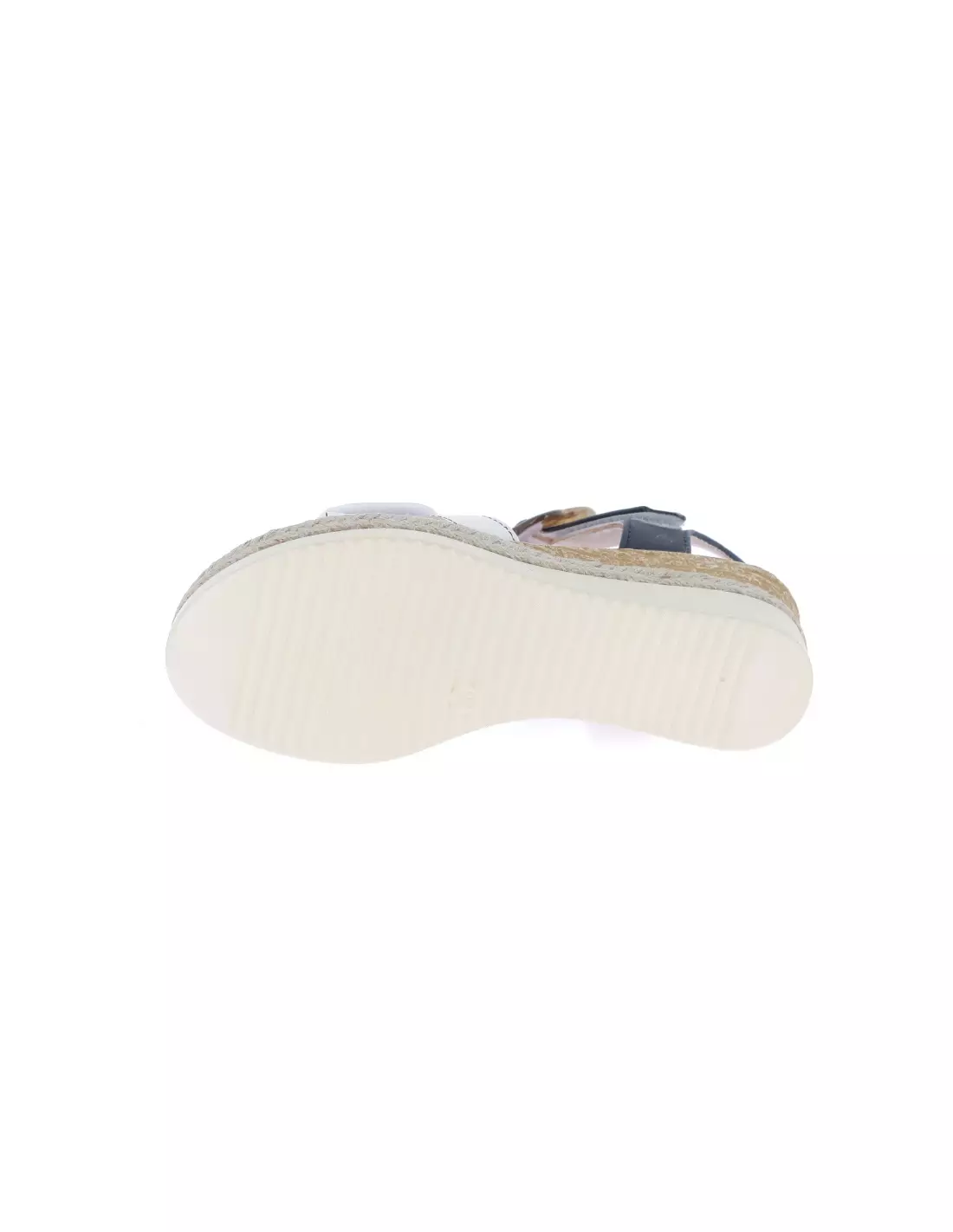 LES ARLESIENNES B924560 - Sandales & nu-pieds Whitenavy