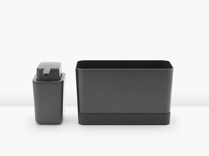 Set d'organisateurs d'évier de cuisine anthracite Brabantia Sinkside
