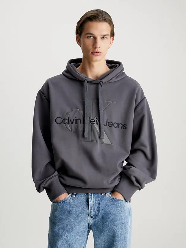 Moletom oversized com monograma