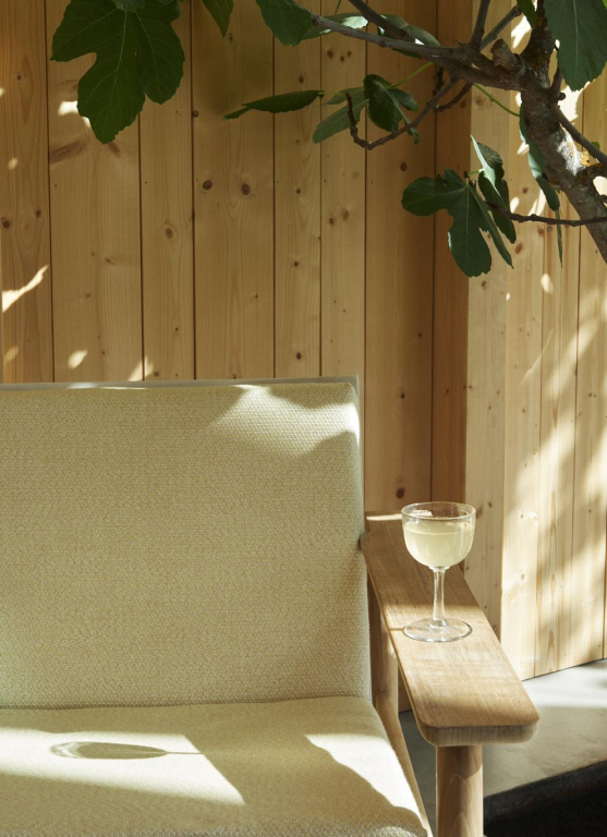 Fritz Hansen Zitkussen voor Pelagus fauteuil Honey Yellow