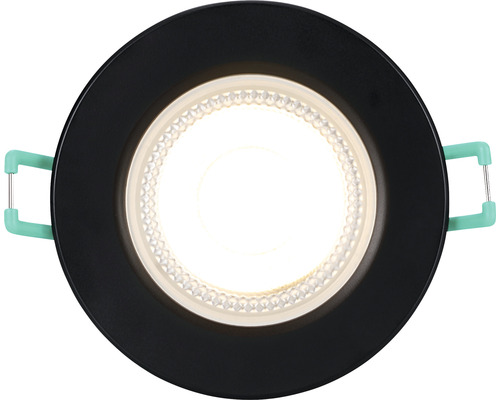 LED inbouwspot IP65 5,5W 550 lm verstelbaar wit zwart Ø 8,7/6,8-7,4 cm 230V