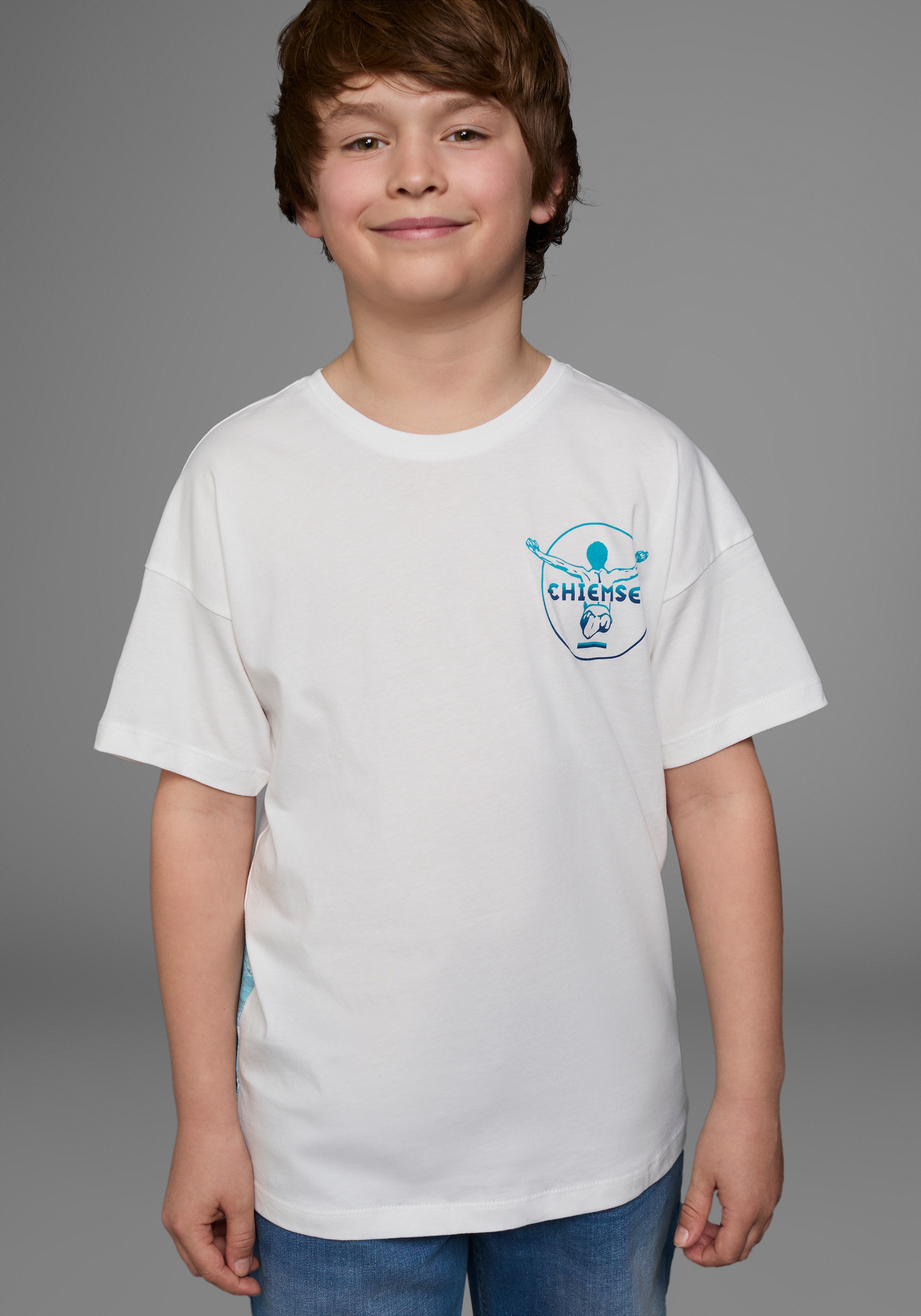 Chiemsee T-Shirt »WAVE«, Kurzarm,  Basic-Passform,  bedruckt,  Rundhalsausschnitt