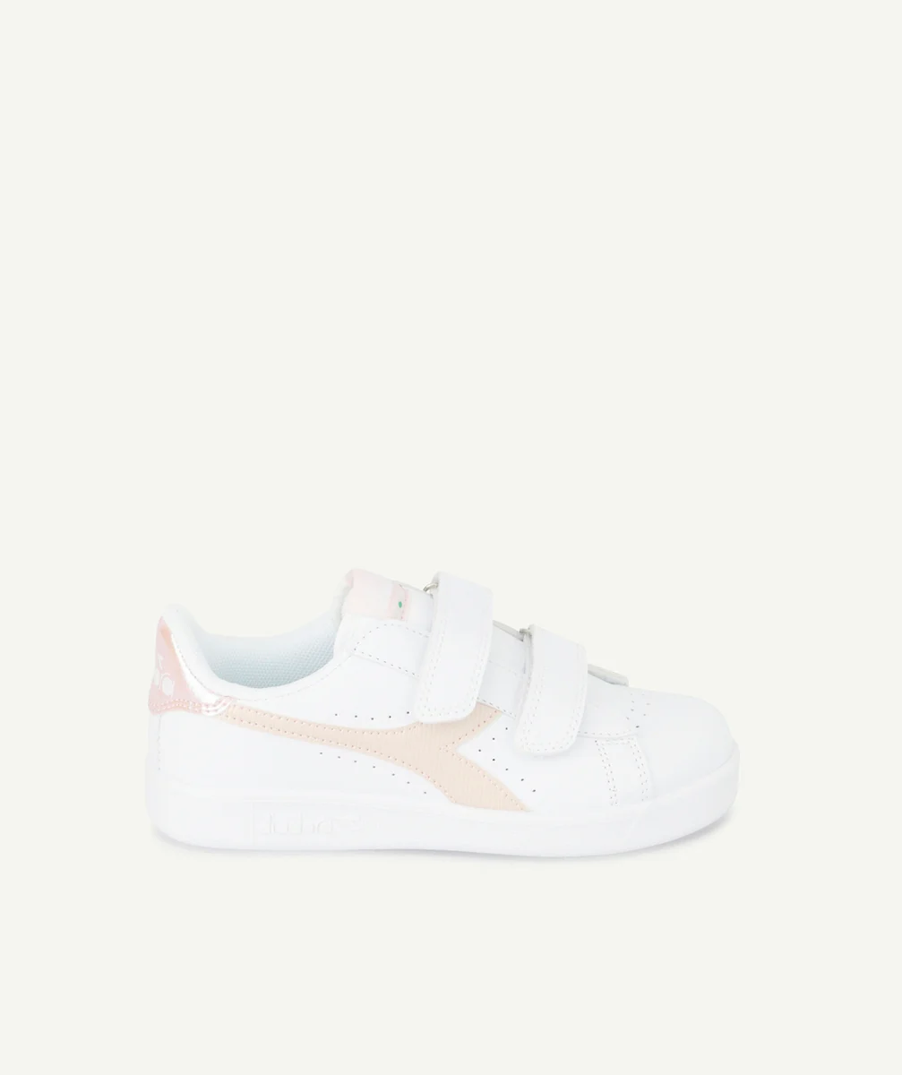 DIADORABASKETS BASSES GAME P PS BLANC ET ROSE
