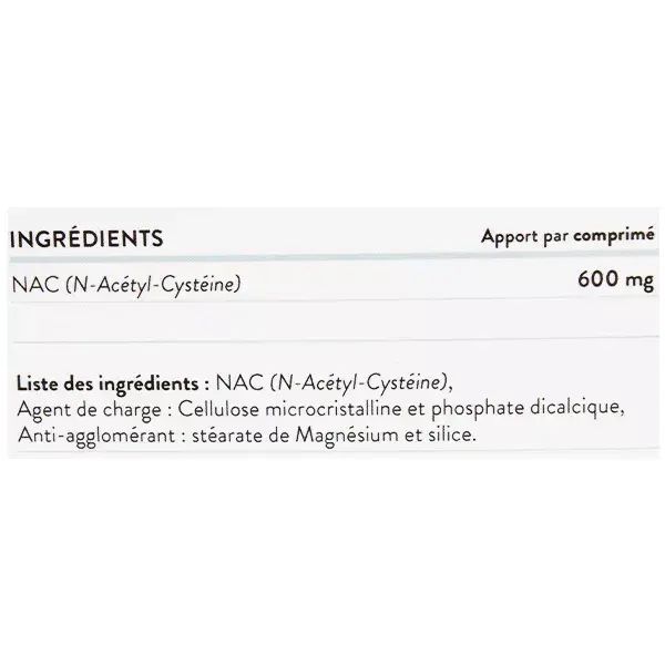HDNC Formule NAC 30 gélules