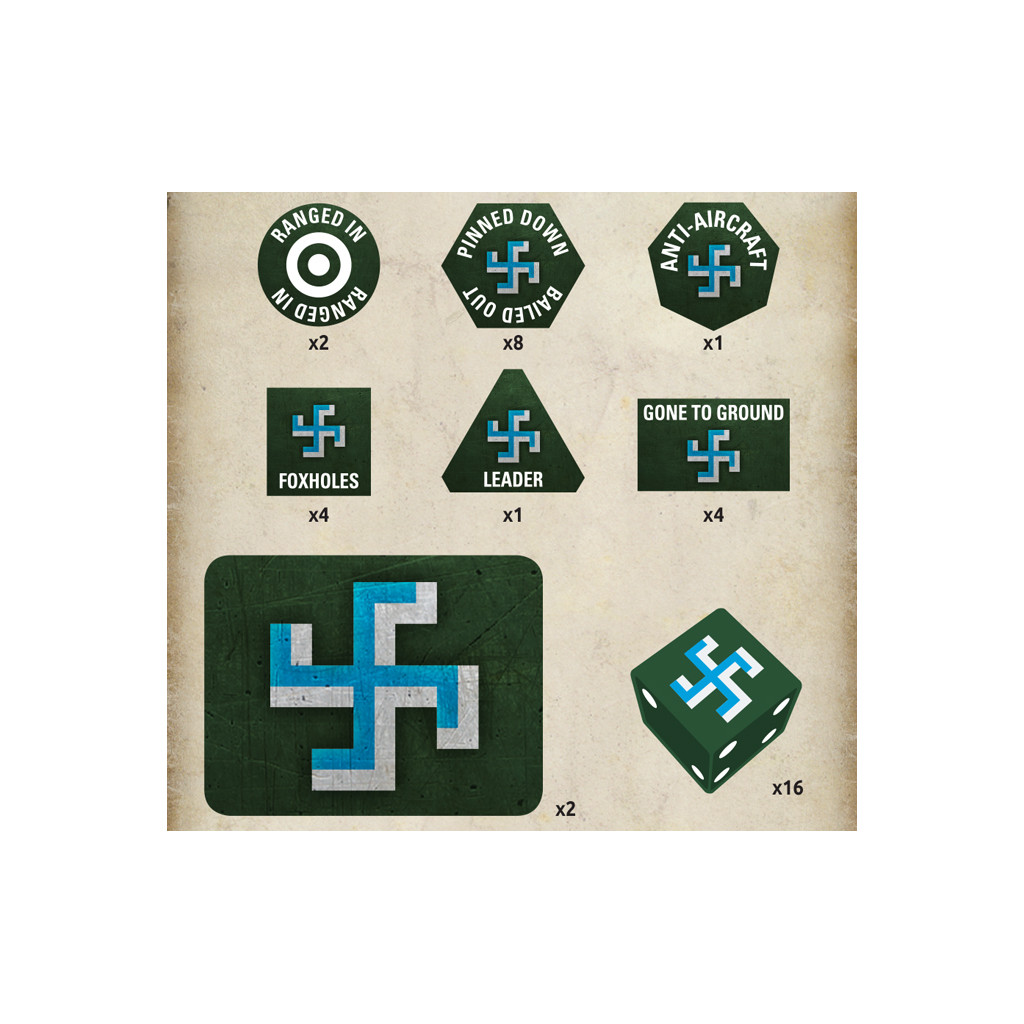 Flames of War - Finnish Tin Gaming Set