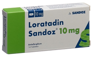 LORATADIN Sandoz Tabletten 10mg, 14 Stück