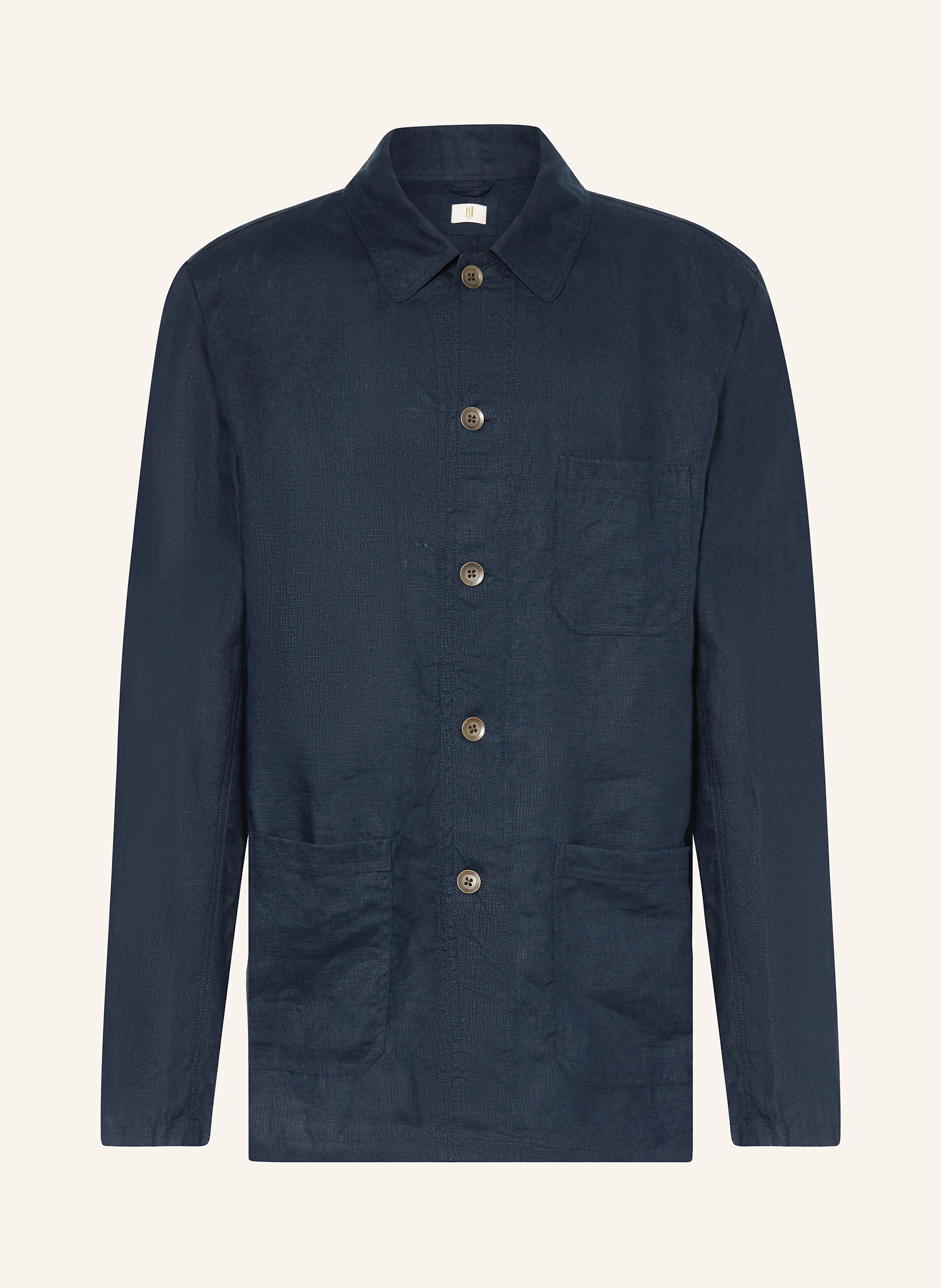 Q1 Manufaktur Leinen-Overjacket