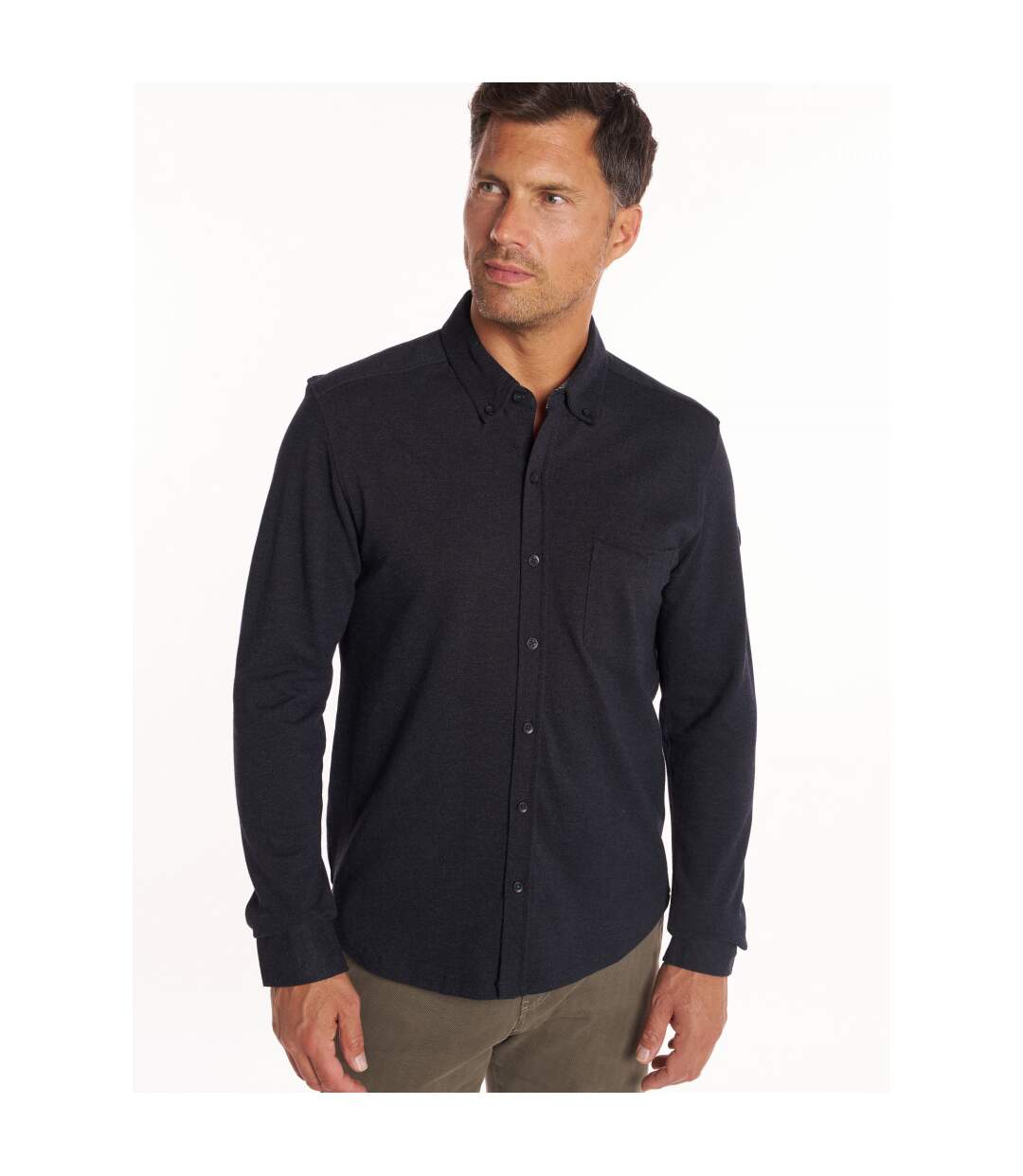 Chemise en maille piquée