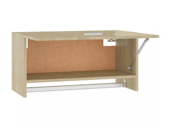 Porte manteau mural Chêne sonoma 70x32,5x35