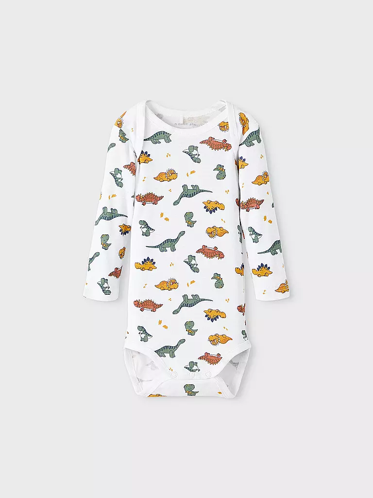 NAME IT Baby Body 3-er Pkg. weiss