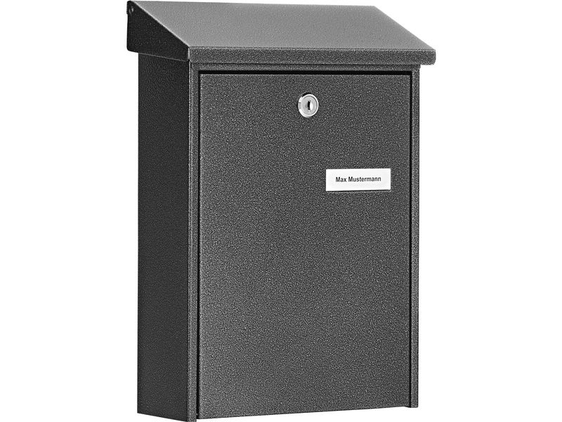 Burgwächter Briefkasten DAILY 5861 E Grau Briefkasten