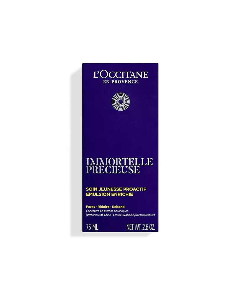 L'OCCITANE Immortelle Précieuse Emulsion 75ml keine Farbe