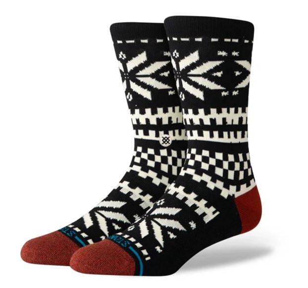 Stance Flake Crew Black M