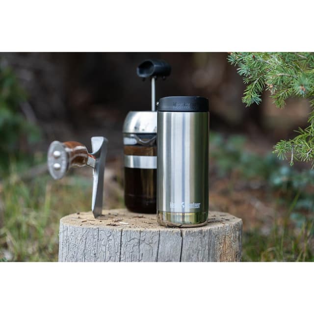 Klean Kanteen TKWide 355ml (Wide Cafè Cap)Brushed Stainless