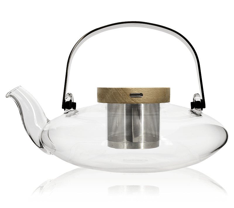 Théière en verre 50Cl avec filtre en inox-OGO - Sophia