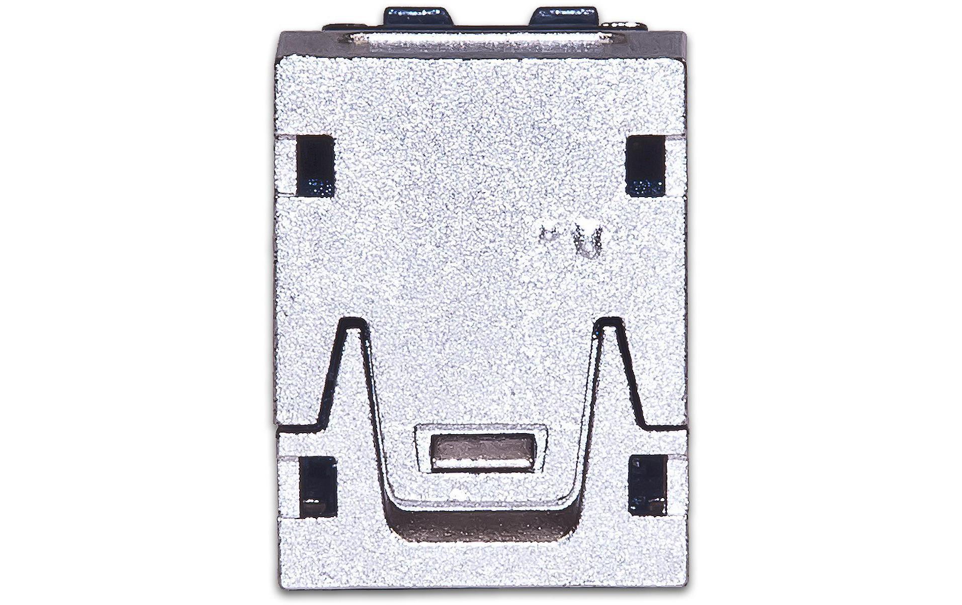 Keystone-Modul Cat.6A, RJ-45, STP 90° gewinkeltKeystone-Modul