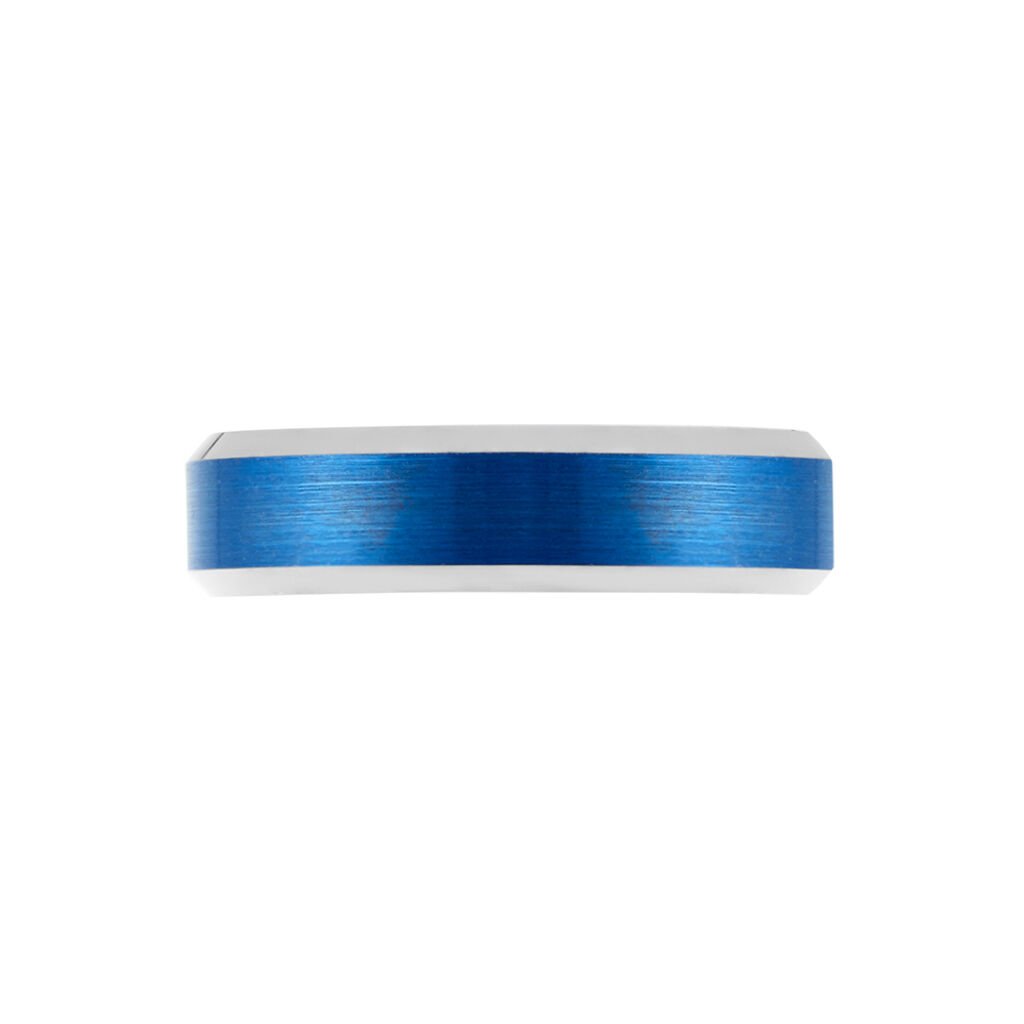 Bague Acier Bleu Jaydon