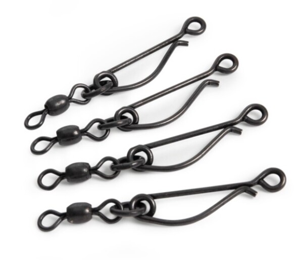 Black Cat Pellet Pro Mega Lead Clips Silure (4 Pièces)