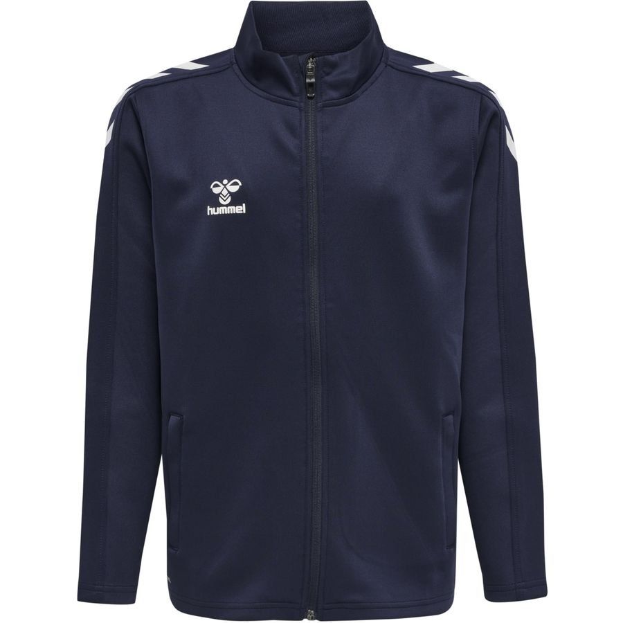 Hummel Haut d'Entraînement hmlCORE XK Poly Zip - Bleu Marine Enfant