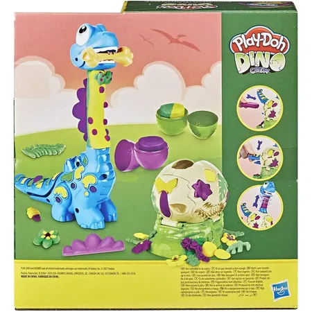 Play-Doh Dino Crew Bronto aus dem Ei