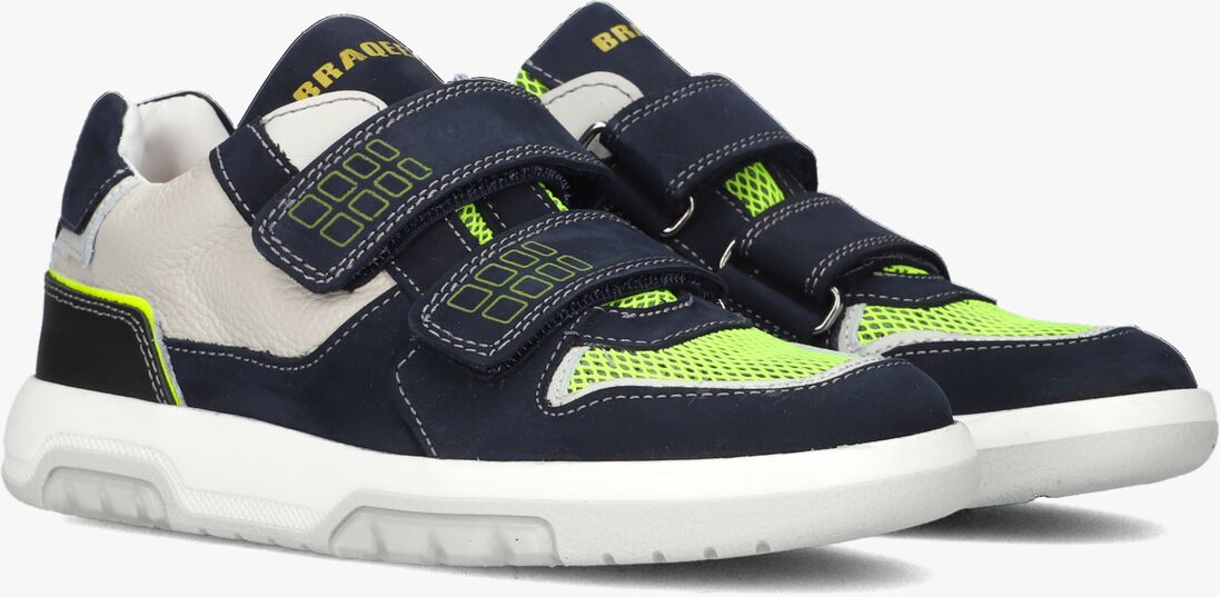 BRAQEEZ blauwe braqeez lage sneakers clint chicago