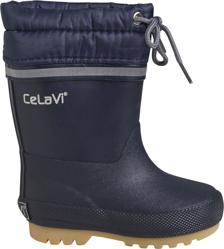 CeLaVi Thermal wellies w. lining-solid Dark navy