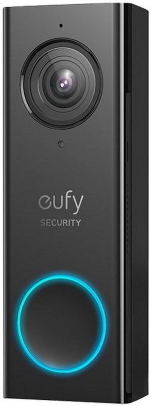 Eufy S220 2K Draadloze Video Deurbel Uitbreiding - Accu - Zwart