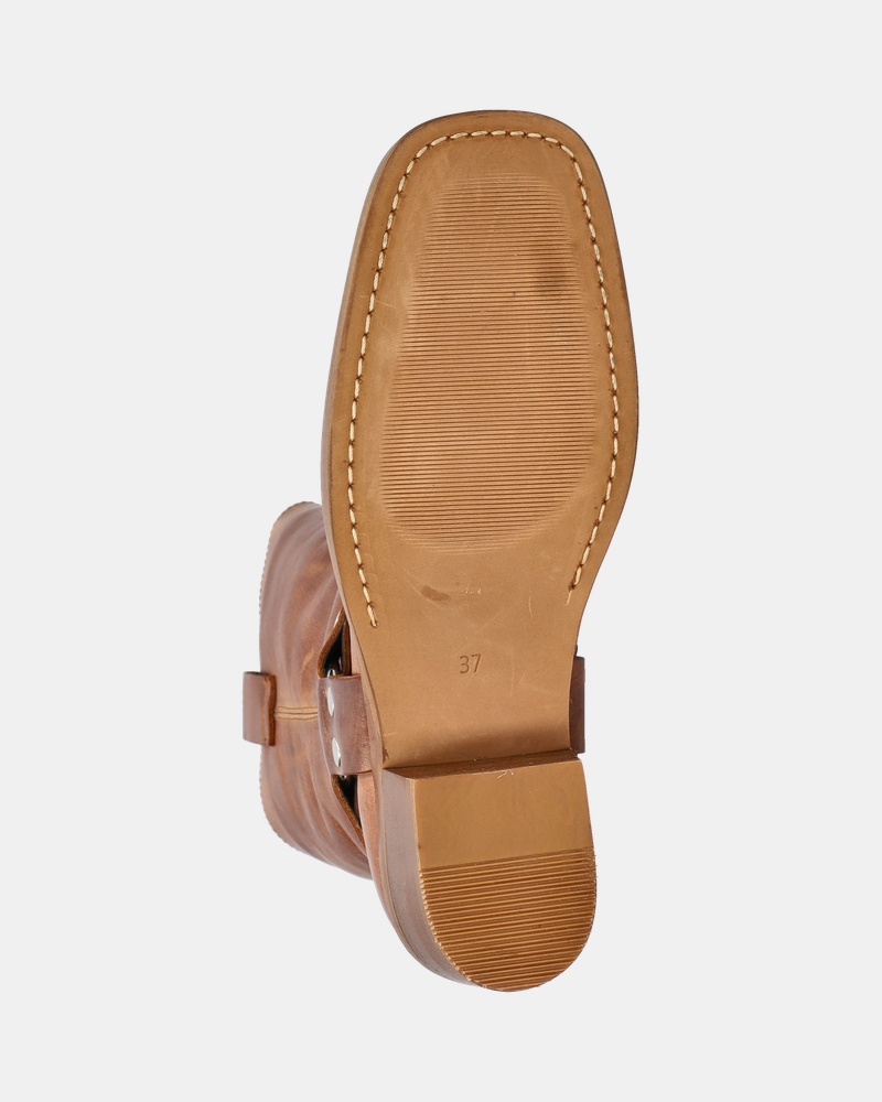 Nelson Bikerboots  - cognac