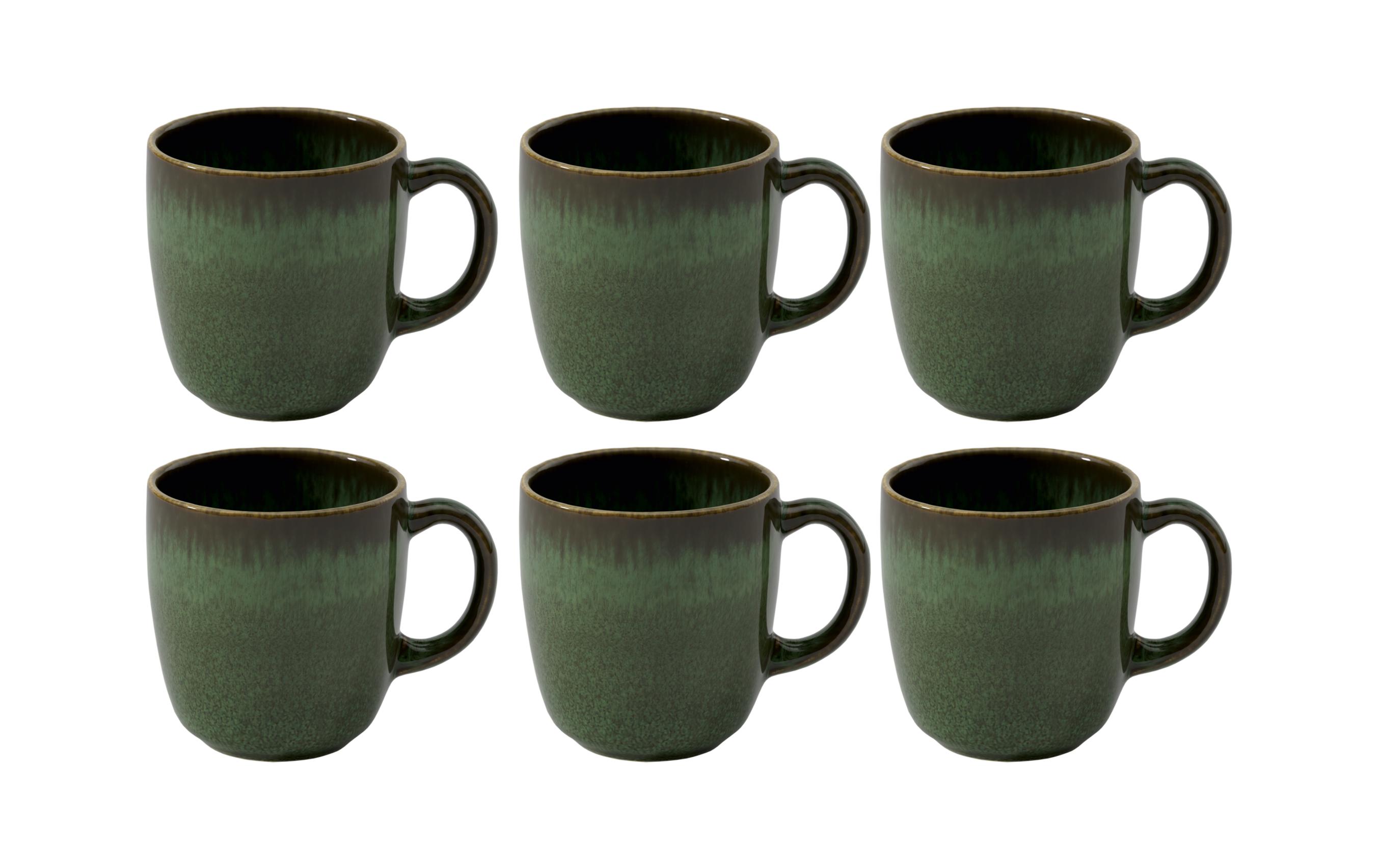 Kaffeetasse Lave 160 ml, 6 Stück, Grün<br>Hochwertige Tasse
