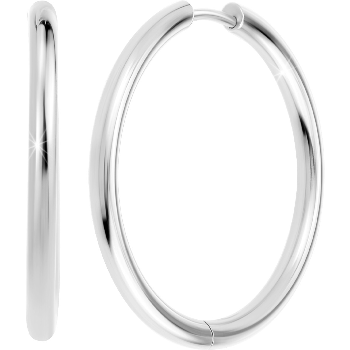Boucles d'oreilles - Acier inoxydable