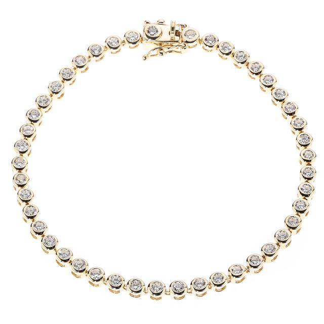 Brillant-Armband, SI, Top Wesselton
