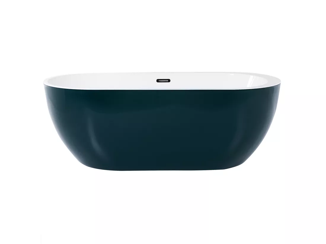 Baignoire îlot verte 170 x 80 cm NEVIS