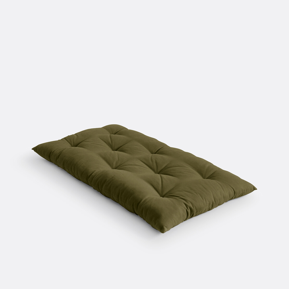 LA REDOUTE INTERIEURS<br>Colchão de chão em algodão reciclado 120 cm, Scenario