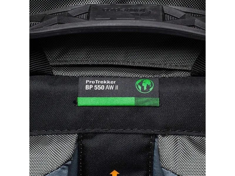 Lowepro Pro Trekker BP 550 AW II, Rygsæk, Universel, Skulderrem, Notebook rum, Sort, Grå