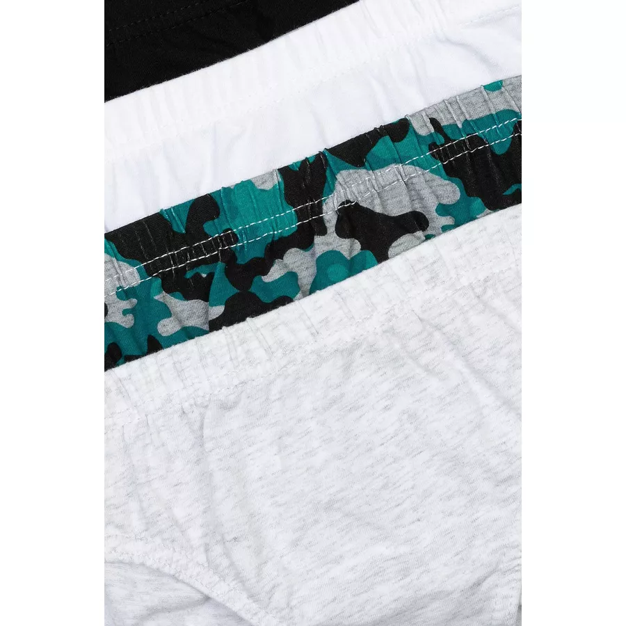 MINOTI 5er-Pack Slips SchwarzGrauWeiß
